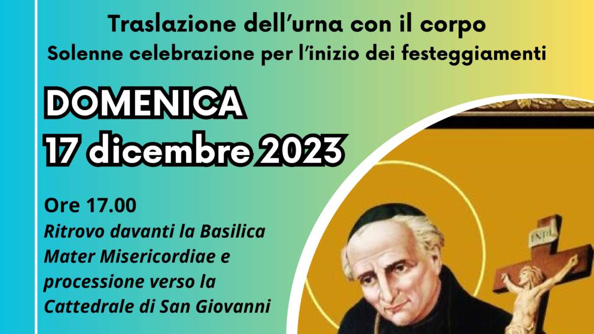 2023-12-17 | Traslazione S.Vincenzo Maria Stambi